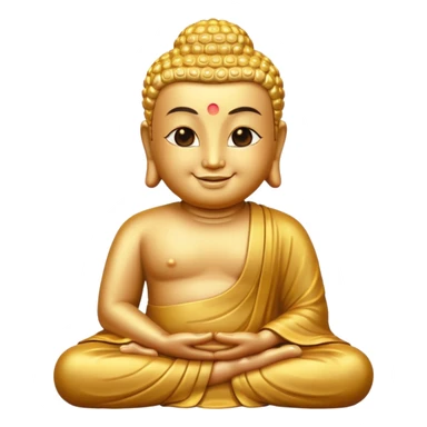 Cartoon Buddha sticker
