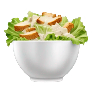chicken caesar salad people sticker