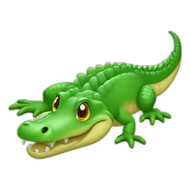 Mini crocodile  sticker