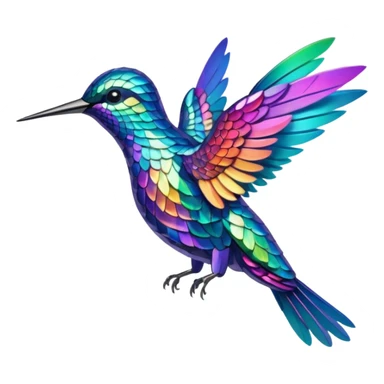 colibri sticker
