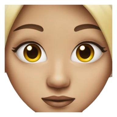 girl with a nose piercing  sticker