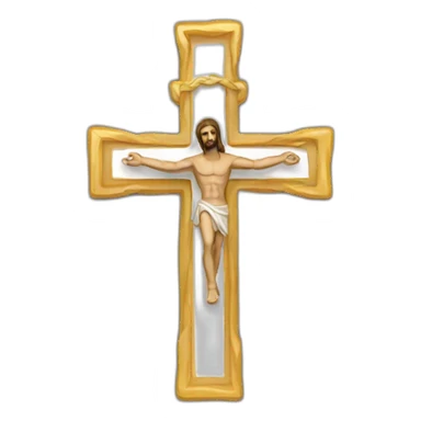 cruz de cristo sticker