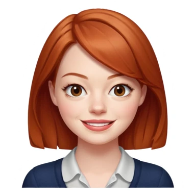 Emma Stone sticker