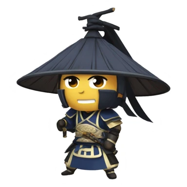 Raiden shogun from genshin impact  sticker