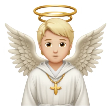  male angel wiwith wings sticker