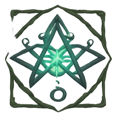 unicursal hexagram sticker