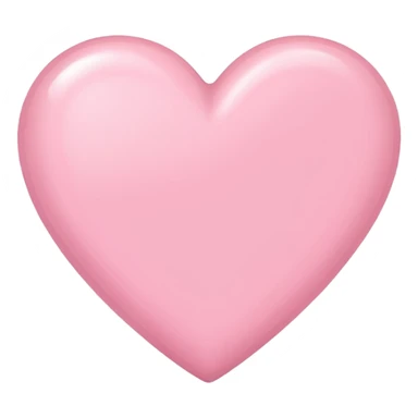 Baby Pink iPhone heart sticker