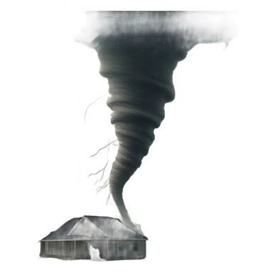 freaky tornado sticker