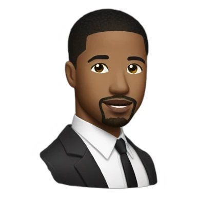 Michael B. Jordan sticker