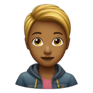 fille sur garcon sticker