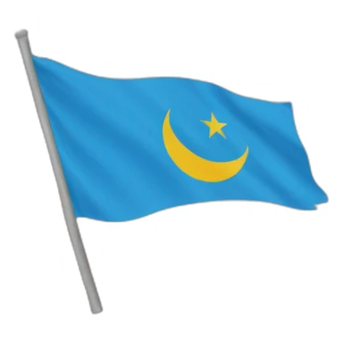 Drapeau Uyghurs  sticker