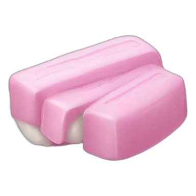 Chewing gum pack sticker