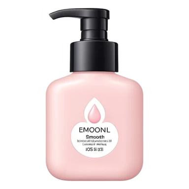 Aesthetic skincare light pink sticker