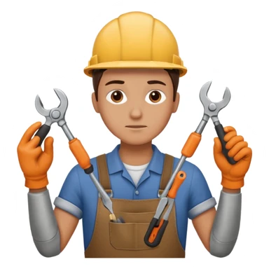 Repairing a tool sticker