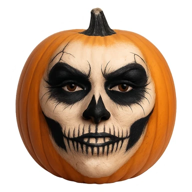 Halloween makeup object, remove background sticker