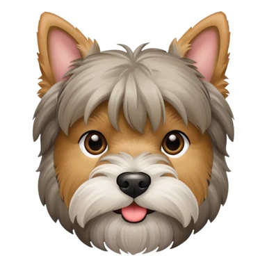 Yorkshire terrier schnauzer sticker
