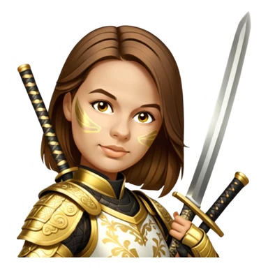 Golden Samurai sticker