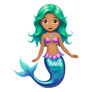 mermaid rave outfit at a festival   sticker