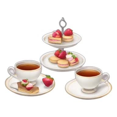 Afternoon tea sticker