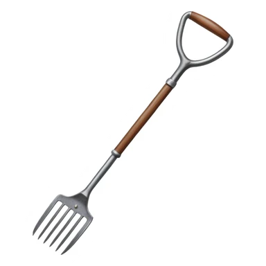 garden pitch fork sticker