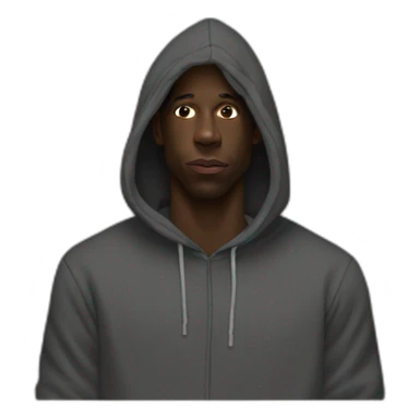 Travis Scott with hoodie  sticker