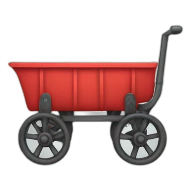 Red wagon sticker