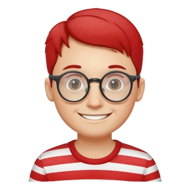 Where’s waldo emoji sticker