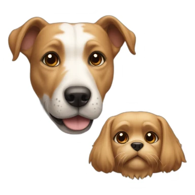 Chien et chat sticker