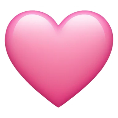 Pink heart sticker