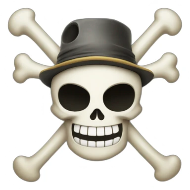 one piece jolly roger sticker