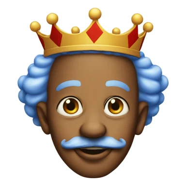 King of clowns  sticker