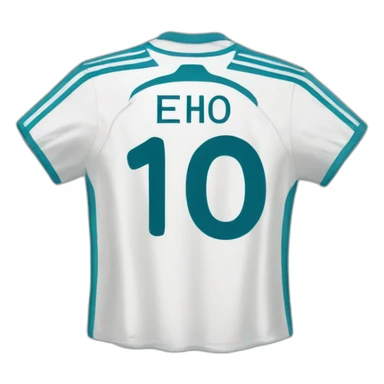soccer shirt number 10 sticker