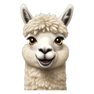 alpaca in switzerland sticker