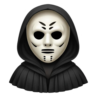 Ghostface from the Scream movie sticker
