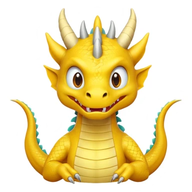 Draw a dragon that has his hands on. His head (confused?) like psyduck and a head tilted sticker