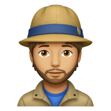 Jay Kay with hat sticker