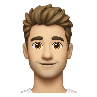 jordan bardella+flag LGBT sticker