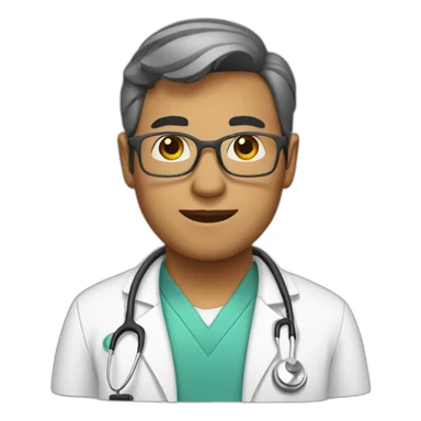 doctor-programmer sticker