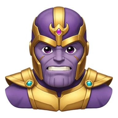 mão do thanos vingadores com os cristais sticker