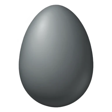 a stone egg sticker