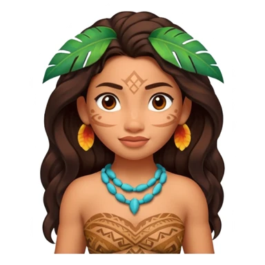 moana amber sticker
