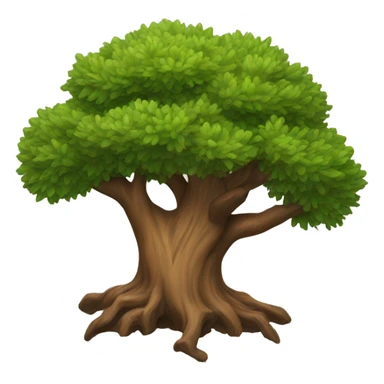 Juniper Tree Emoji and home sticker