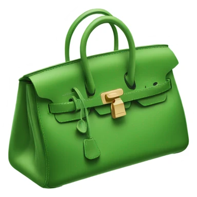 birkin bag green sticker
