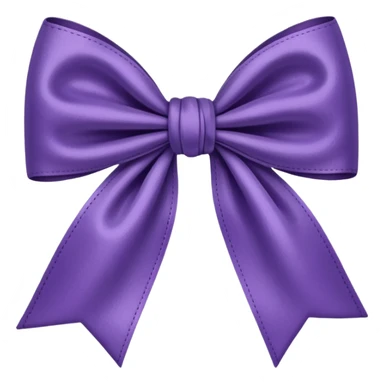 artsy bow delicate pastel dark purple colour sticker