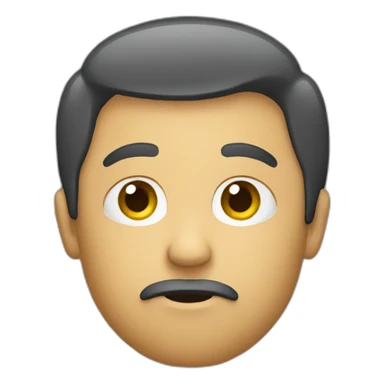 person pondering a question sticker