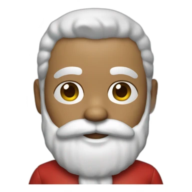 A Santa Claus Pop figure sticker