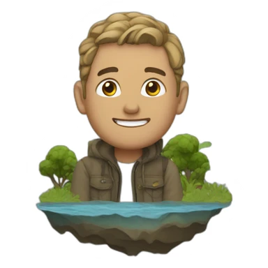 Craig in the creek sticker