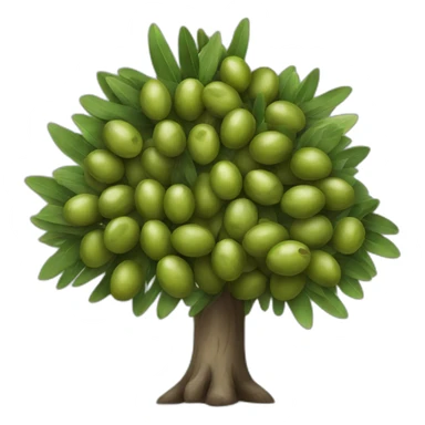 olive tree sticker