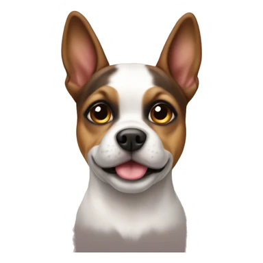 petite brabancon dog  sticker