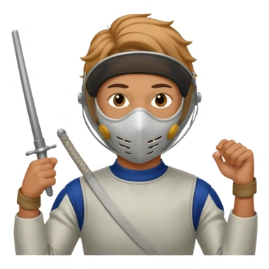 Fencer sticker